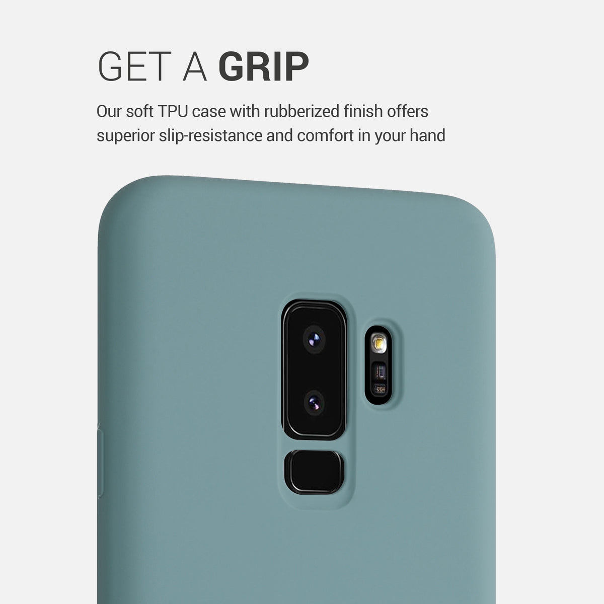 kwmobile Handyhülle für Samsung Galaxy S9 Plus Hülle - Case Silikon - Kabelloses Laden - Schutzhülle Cover