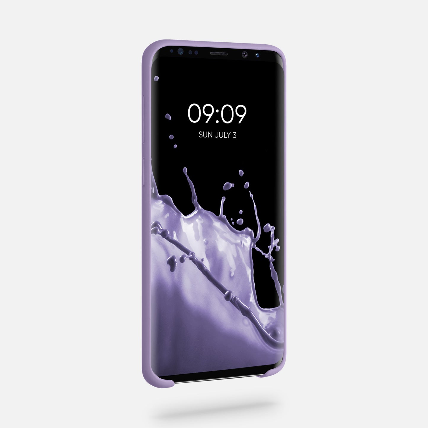 kwmobile Handyhülle für Samsung Galaxy S9 Plus Hülle - Case Silikon - Kabelloses Laden - Schutzhülle Cover
