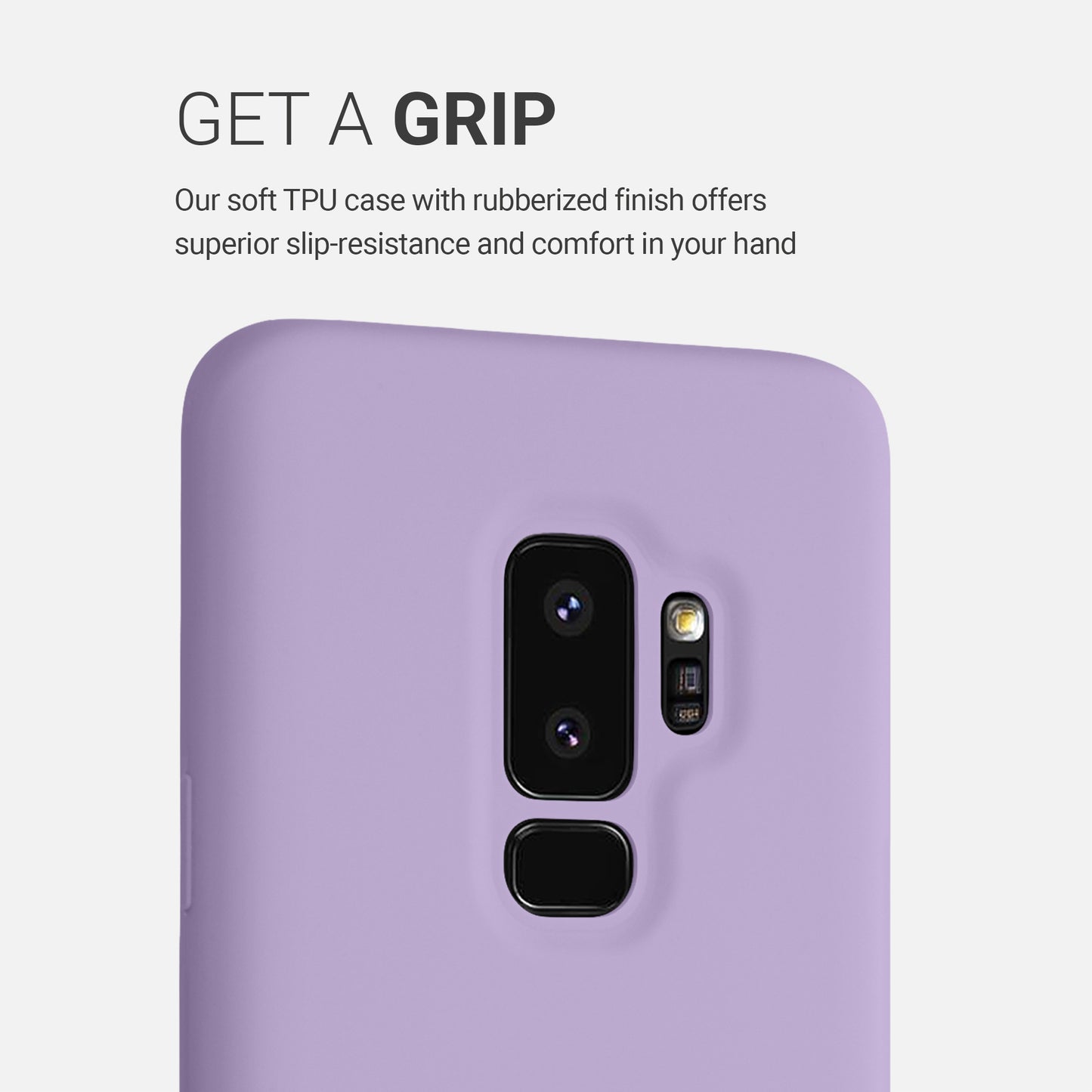 kwmobile Handyhülle für Samsung Galaxy S9 Plus Hülle - Case Silikon - Kabelloses Laden - Schutzhülle Cover