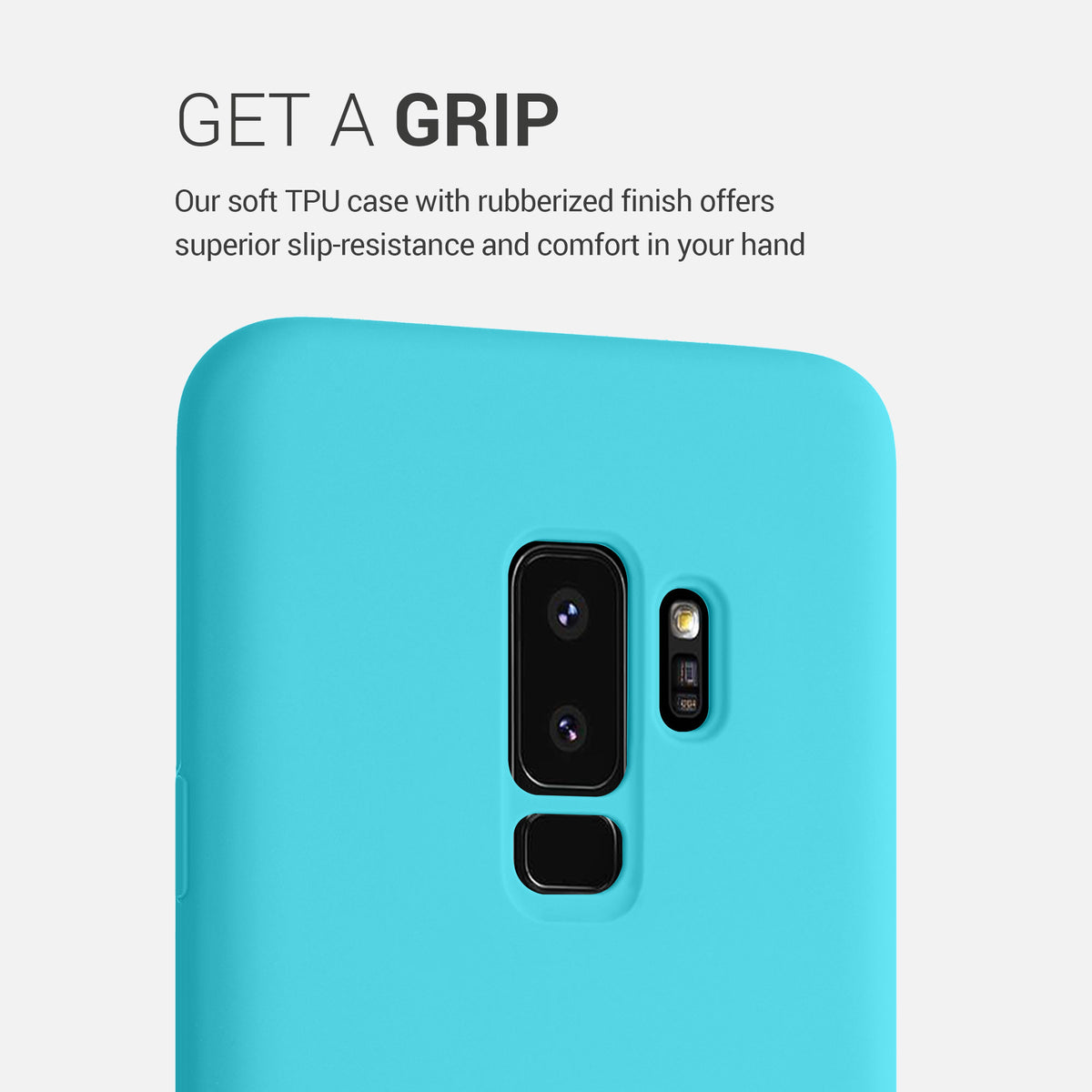 kwmobile Handyhülle für Samsung Galaxy S9 Plus Hülle - Case Silikon - Kabelloses Laden - Schutzhülle Cover