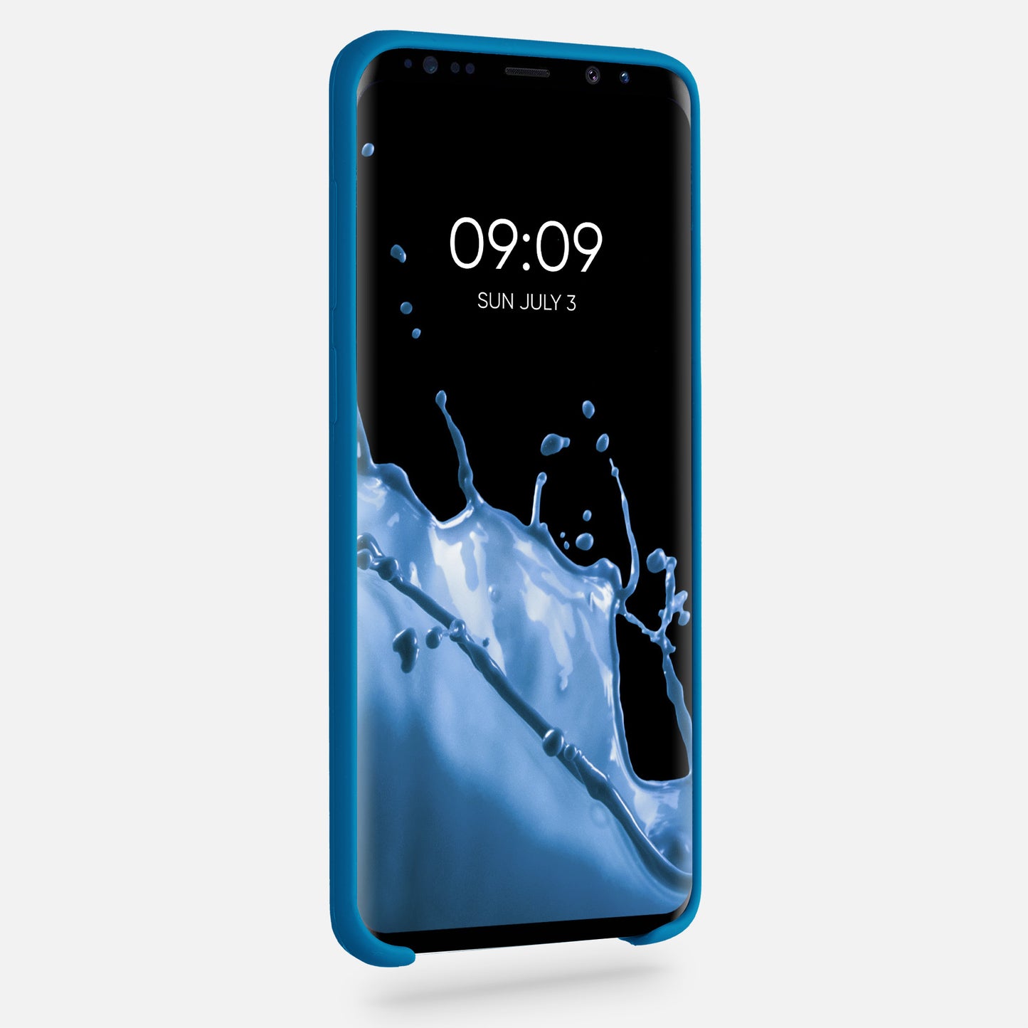 kwmobile Handyhülle für Samsung Galaxy S9 Plus Hülle - Case Silikon - Kabelloses Laden - Schutzhülle Cover