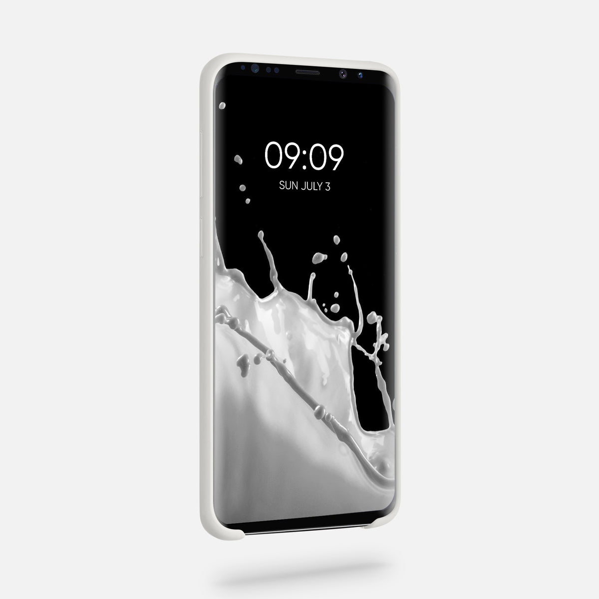 kwmobile Handyhülle für Samsung Galaxy S9 Plus Hülle - Case Silikon - Kabelloses Laden - Schutzhülle Cover