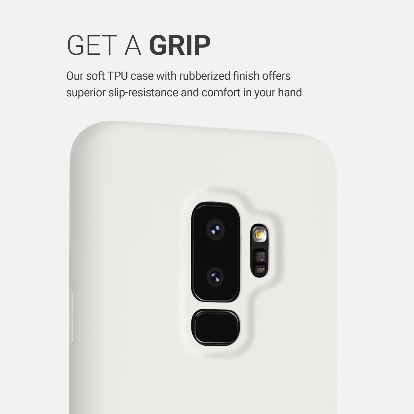 kwmobile Handyhülle für Samsung Galaxy S9 Plus Hülle - Case Silikon - Kabelloses Laden - Schutzhülle Cover