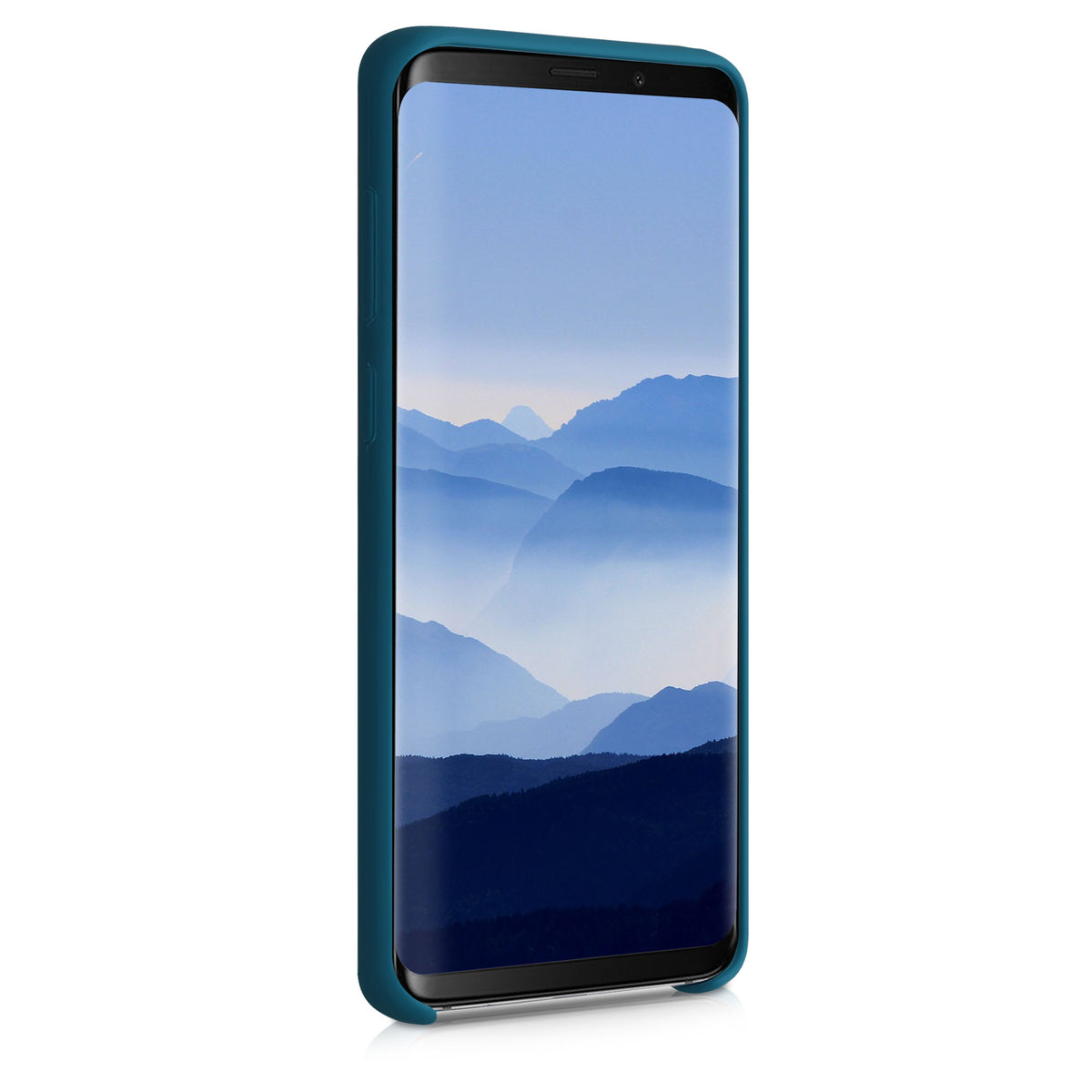 kwmobile Handyhülle für Samsung Galaxy S9 Plus Hülle - Case Silikon - Kabelloses Laden - Schutzhülle Cover