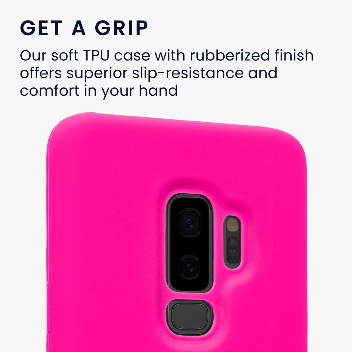 kwmobile Handyhülle für Samsung Galaxy S9 Plus Hülle - Case Silikon - Kabelloses Laden - Schutzhülle Cover