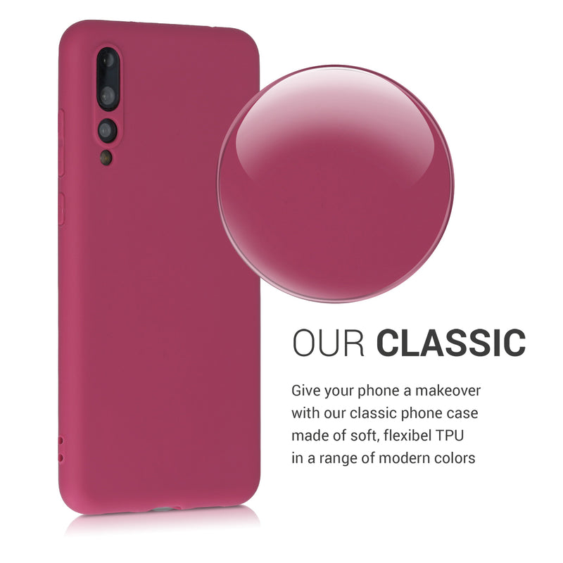 Huawei P20 Pro Handyhülle Silikon Matt