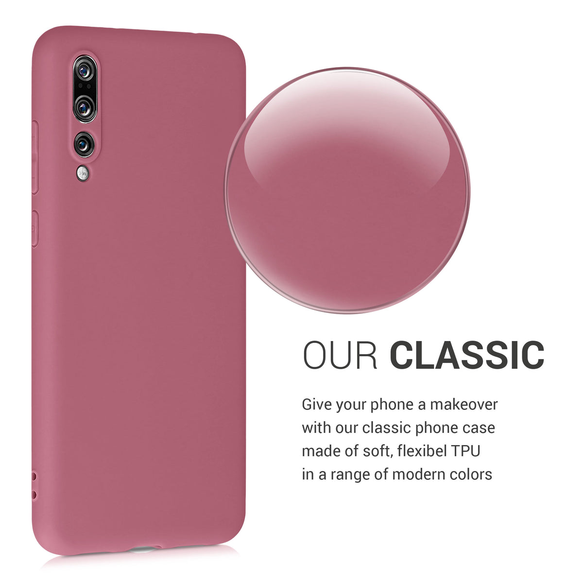 Huawei P20 Pro Handyhülle Silikon Matt