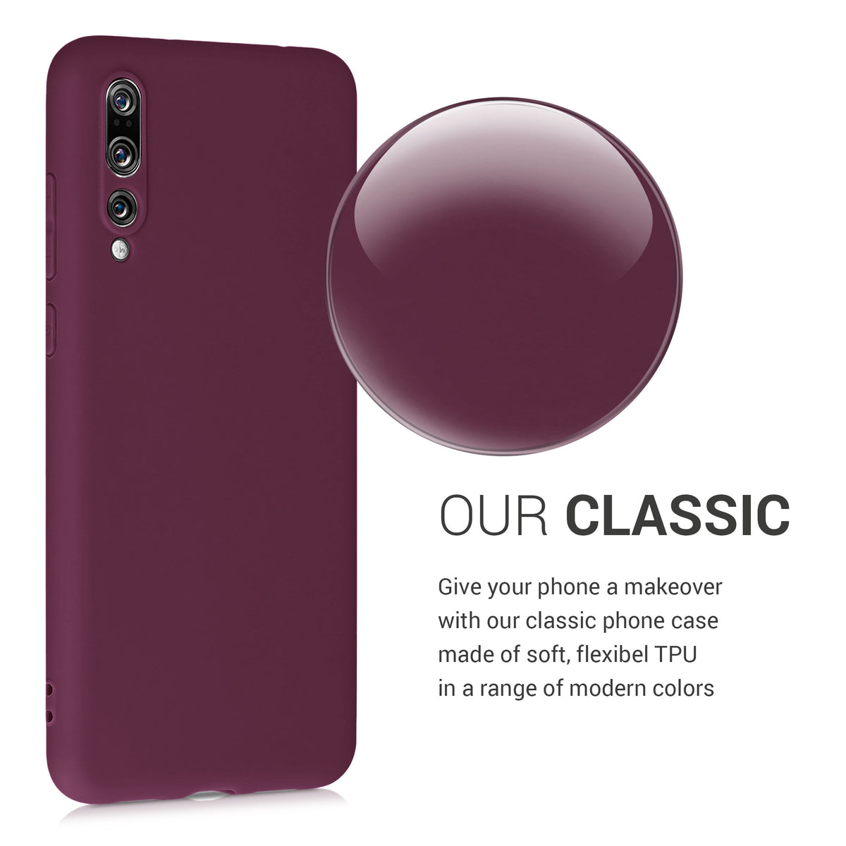 Huawei P20 Pro Handyhülle Silikon Matt