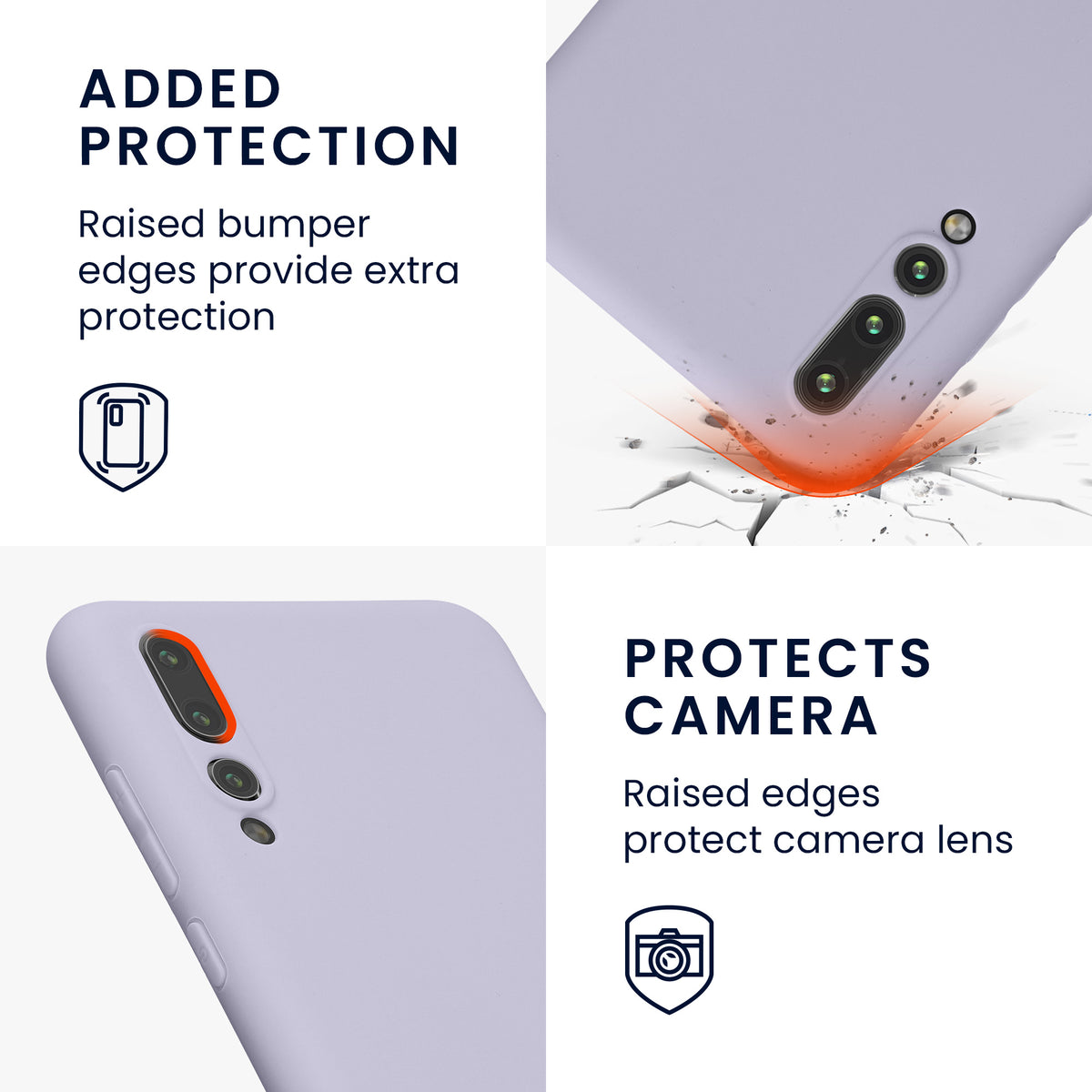 Huawei P20 Pro Handyhülle Silikon Matt