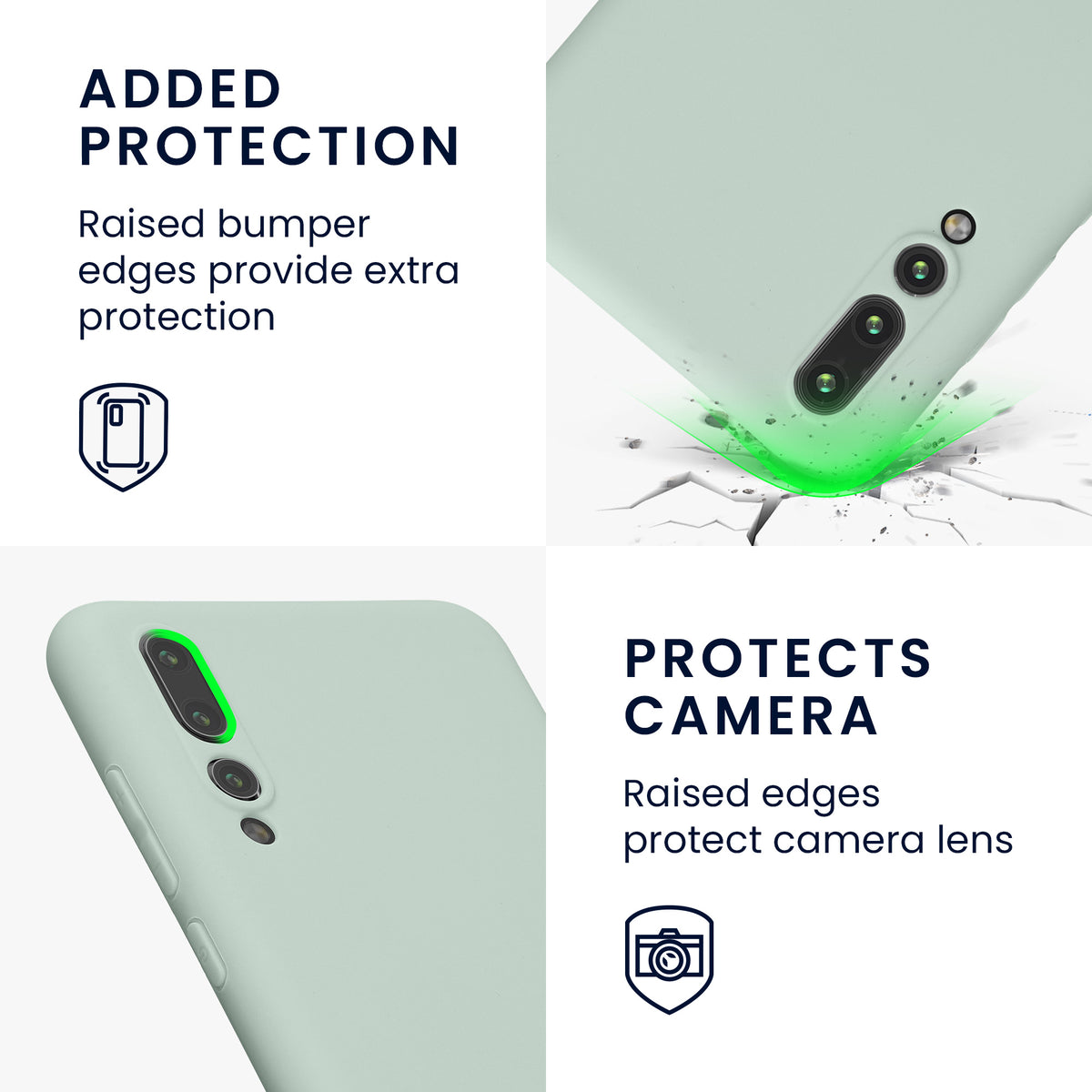 Huawei P20 Pro Handyhülle Silikon Matt