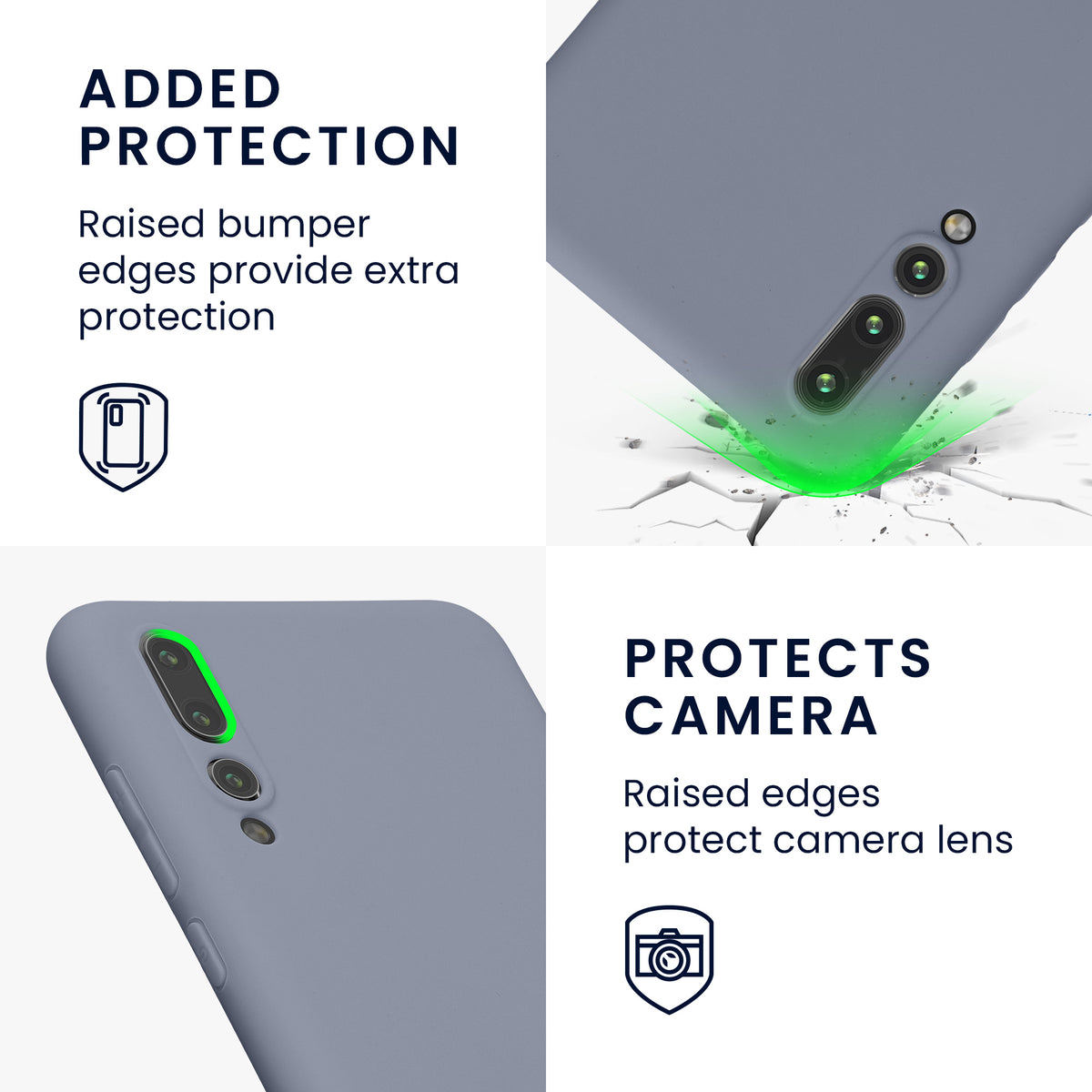 Huawei P20 Pro Handyhülle Silikon Matt