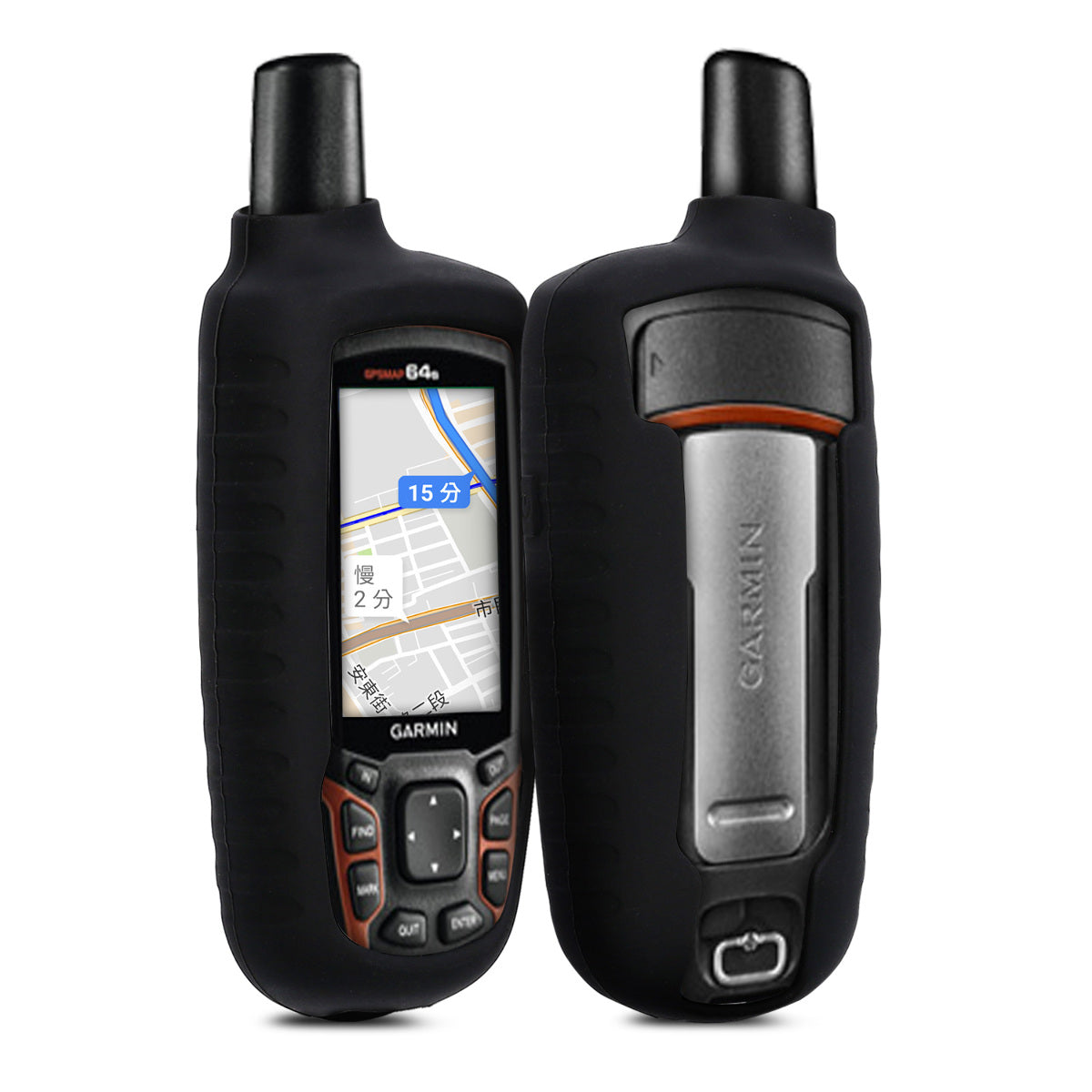 Silikon Hülle kompatibel mit Garmin GPSMAP 64 / 64s / 64st