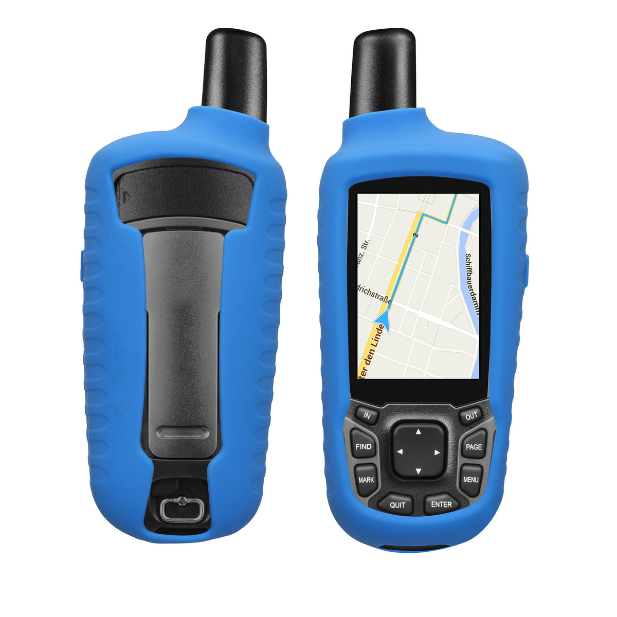 Silikon Hülle kompatibel mit Garmin GPSMAP 64 / 64s / 64st