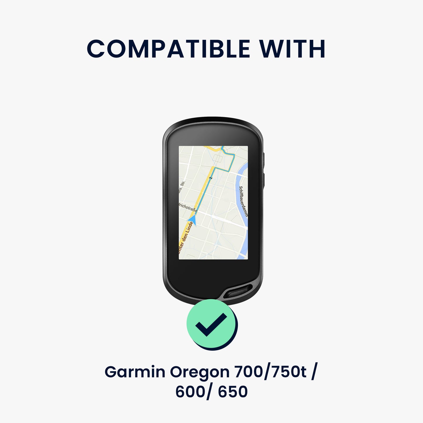 kwmobile Hülle für Garmin Oregon 700 / 750t / 600 / 650 Schutzhülle - Hülle für GPS Handgerät - Case