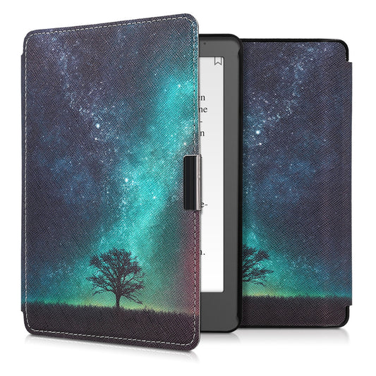 kwmobile Schutzhülle für Kobo Aura Edition 2 Hülle - eReader Flip Case mit Auto Sleep Funktion