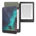 kwmobile Schutzhülle für Kobo Aura Edition 2 Hülle - eReader Flip Case mit Auto Sleep Funktion
