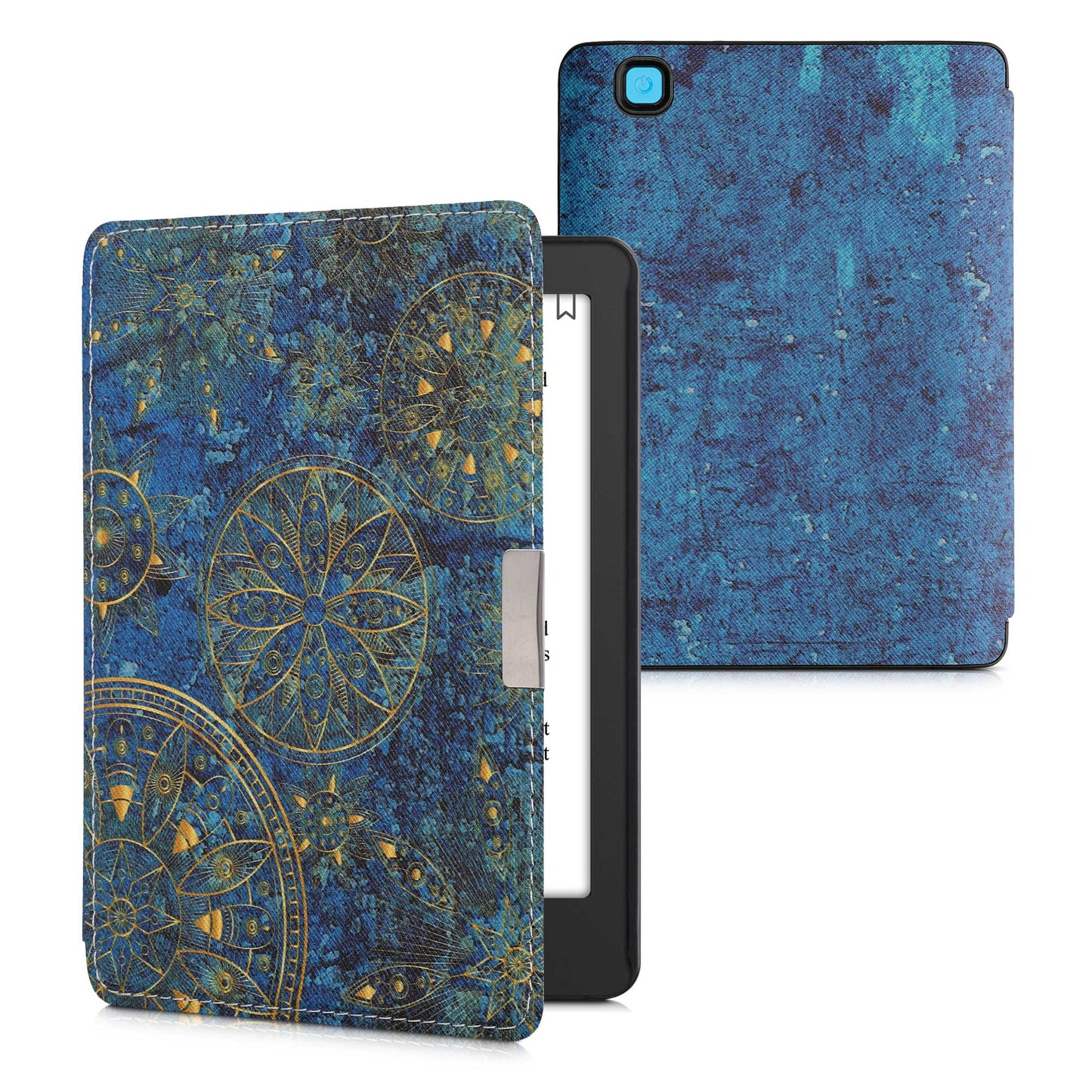 kwmobile Schutzhülle für Kobo Aura Edition 2 Hülle - eReader Flip Case mit Auto Sleep Funktion