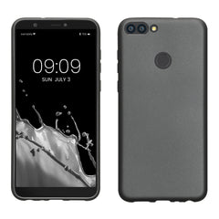Huawei Enjoy 7S / P Smart (2017) Silikon Handyhülle Metallic