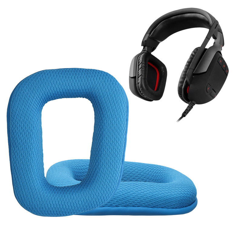 kwmobile Ohr Polster für Logitech G430 / G35 / G930 / F450 - Ersatz Ohrpolster - Kopfhörer Ersatzteile - Kopfhörer Ersatzpolster für Over Ear Headphones