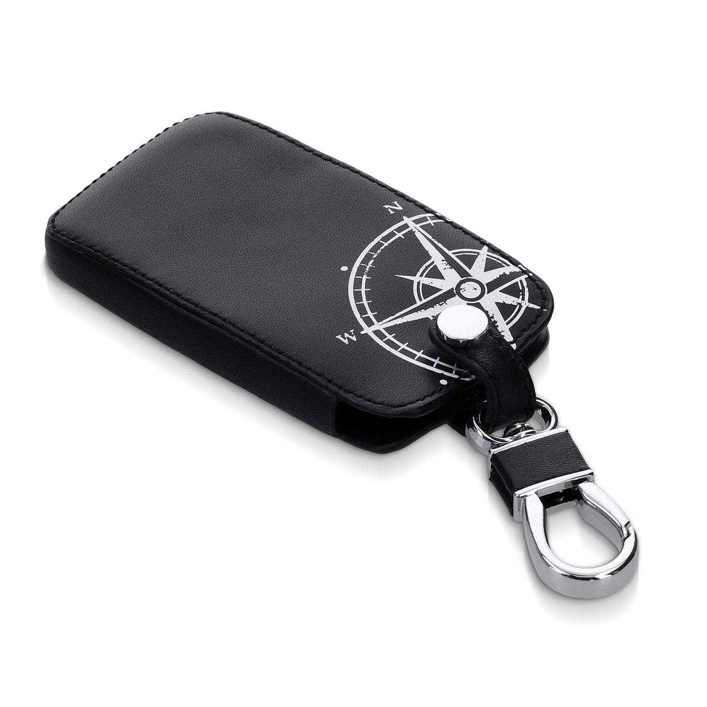 Renault 4-Tasten Smartkey Autoschlüssel Keyless Go Kunstleder Schlüsselhülle