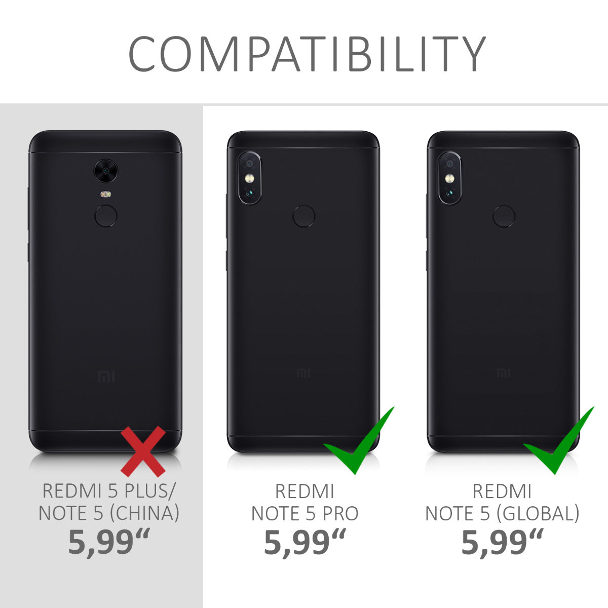 Xiaomi Redmi Note 5 (Global Version) / Note 5 Pro Handyhülle