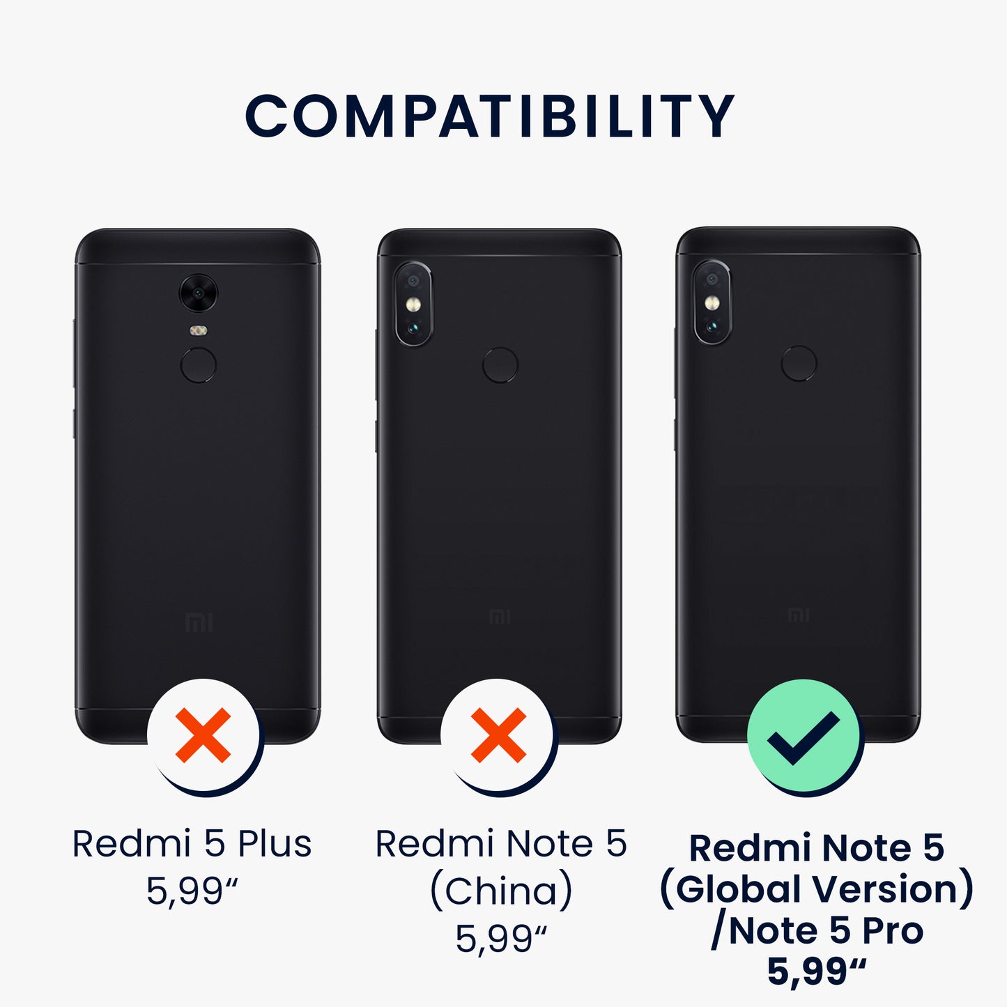 Xiaomi Redmi Note 5 (Global Version) / Note 5 Pro Handyhülle