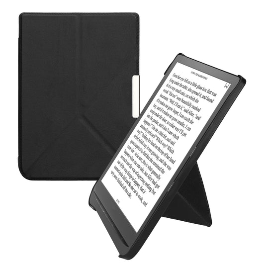 kwmobile Schutzhülle für Pocketbook InkPad 3 / 3 Pro / Color / Vivlio InkPad 3 Hülle - eReader Klapphülle mit Auto Sleep Funktion - Cover mit Ständer