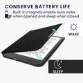 kwmobile Schutzhülle für Pocketbook InkPad 3 / 3 Pro / Color / Vivlio InkPad 3 Hülle - eReader Klapphülle mit Auto Sleep Funktion - Cover mit Ständer