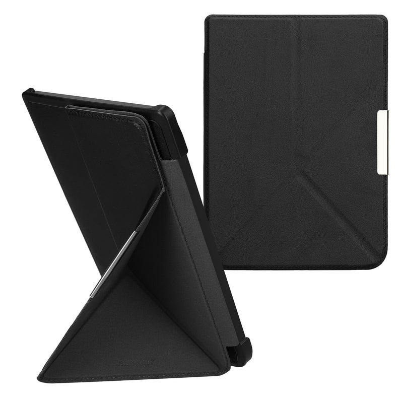 kwmobile Schutzhülle für Pocketbook InkPad 3 / 3 Pro / Color / Vivlio InkPad 3 Hülle - eReader Klapphülle mit Auto Sleep Funktion - Cover mit Ständer