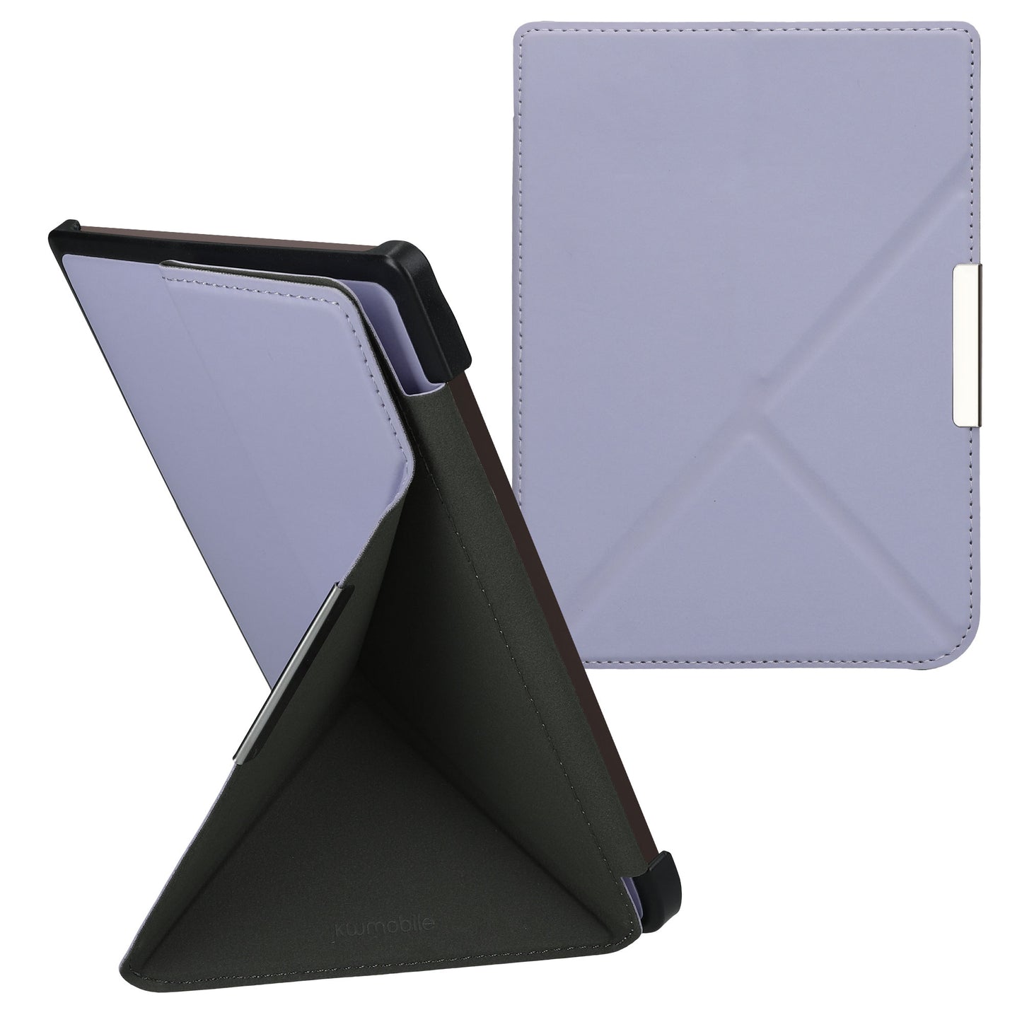 kwmobile Schutzhülle für Pocketbook InkPad 3 / 3 Pro / Color / Vivlio InkPad 3 Hülle - eReader Klapphülle mit Auto Sleep Funktion - Cover mit Ständer