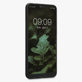 Huawei P20 Pro stoßfestes Hardcase mit TPU Bumper Holz Walnuss