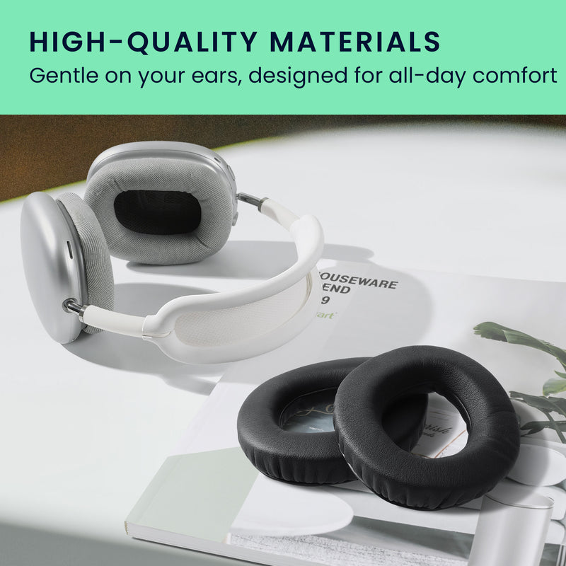 kwmobile Ohr Polster für Sennheiser PX360 / MM550-X / MM450-X Ohrpolster Ersatz Ohrpolster Kopfhörer Ersatzteile Kopfhörer Ersatzpolster für Over Ear Headphones