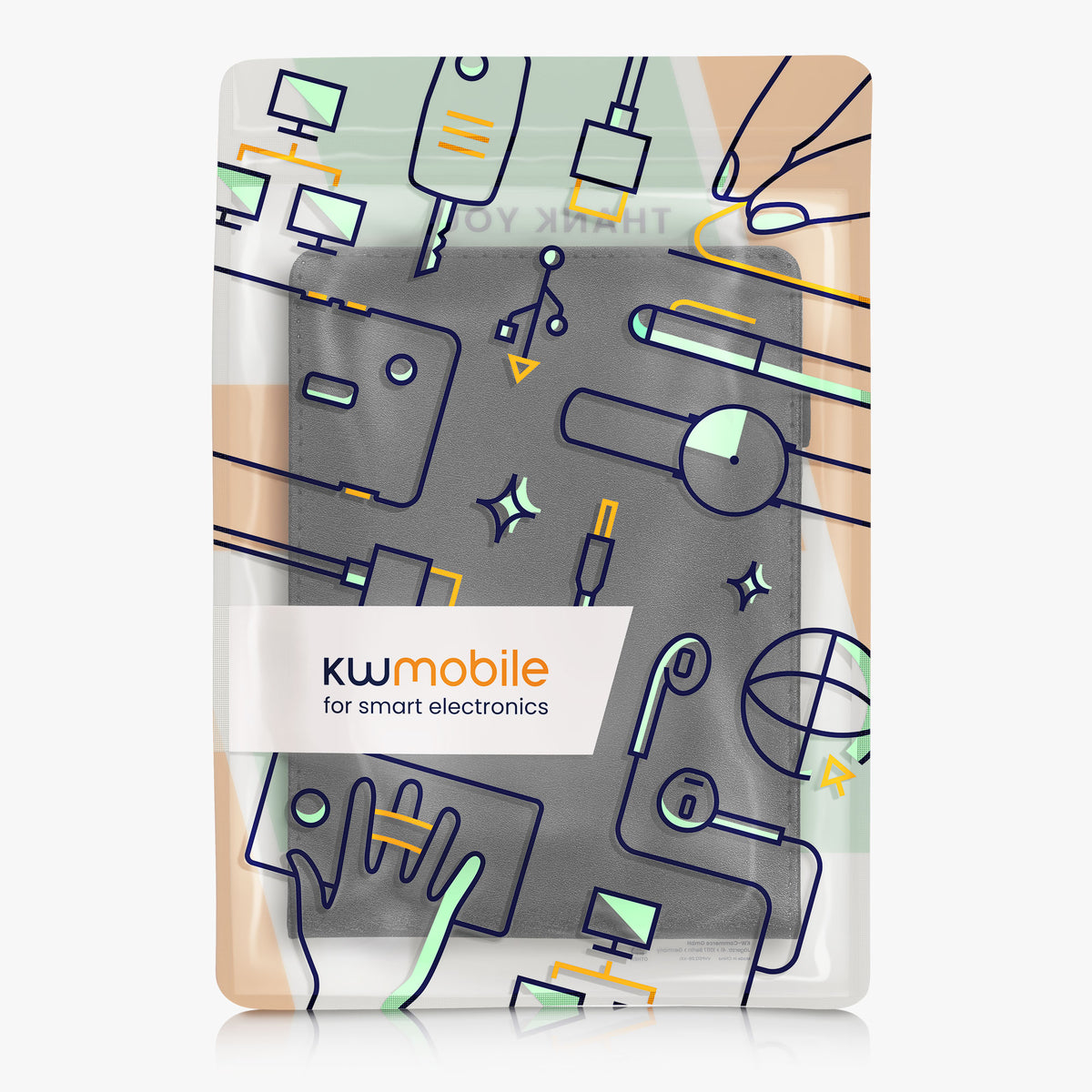Kobo Aura H2O Edition 2 eReader Hülle mit Schlaufe und Ständer