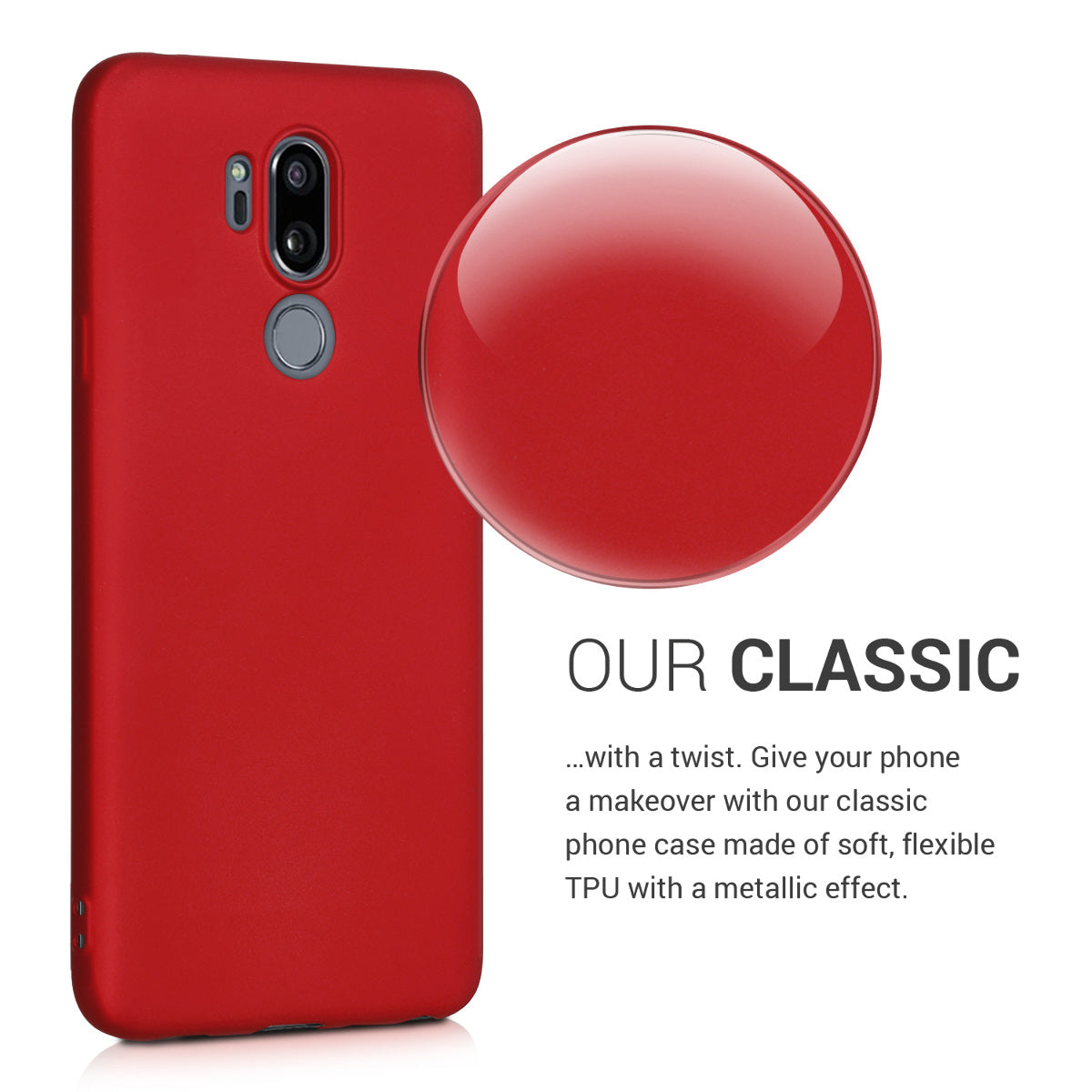 LG G7 ThinQ / Fit / One metallische Hülle