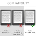 Kobo Clara HD mit Auto-Sleep eReader Flip Case