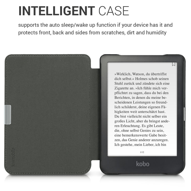 Kobo Clara HD mit Auto-Sleep eReader Flip Case