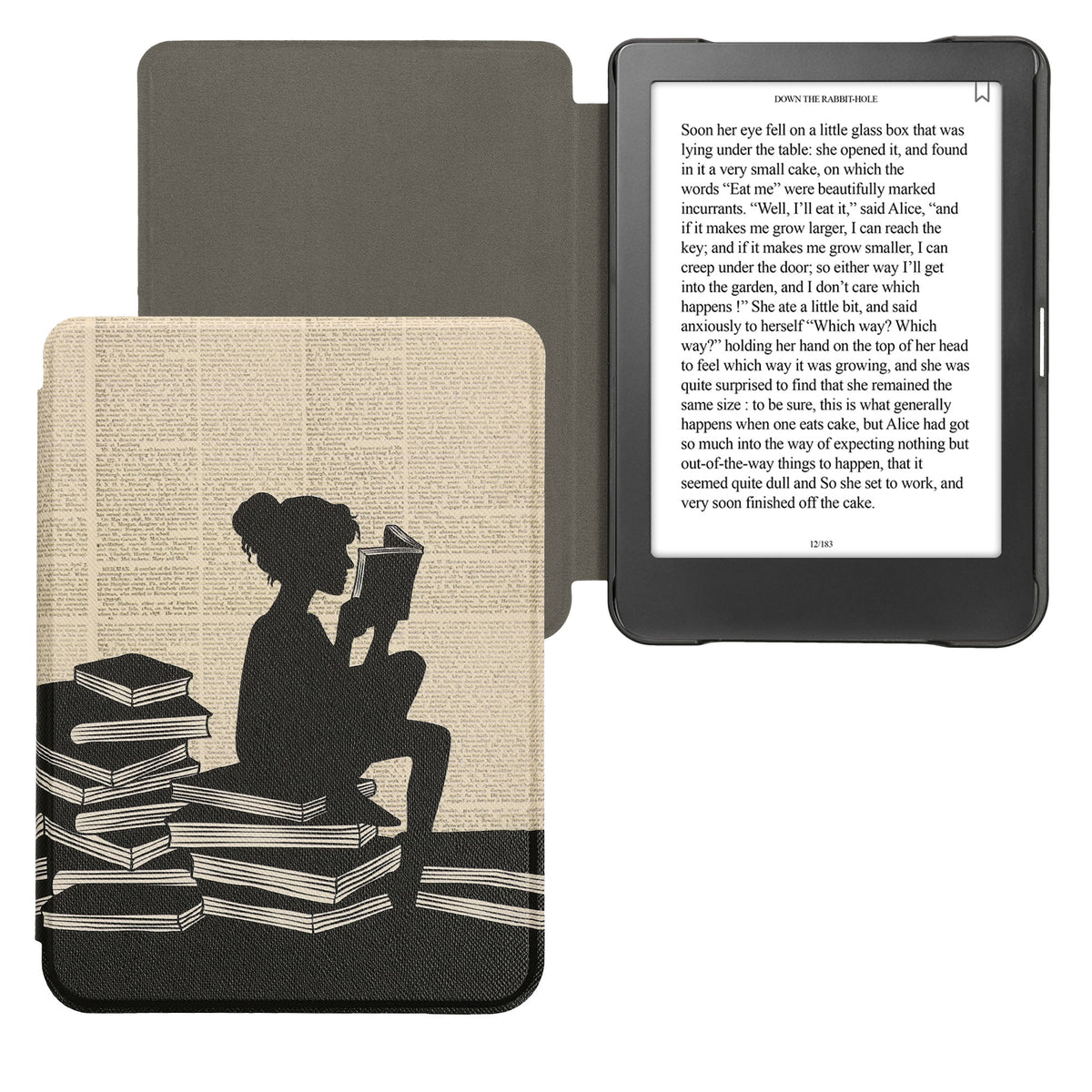 Kobo Clara HD mit Auto-Sleep eReader Flip Case