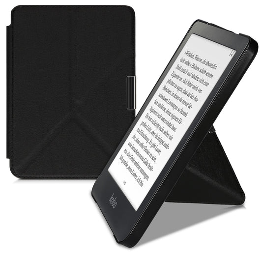 kwmobile Schutzhülle für Kobo Clara HD Hülle - eReader Klapphülle mit Auto Sleep Funktion - Cover mit Ständer