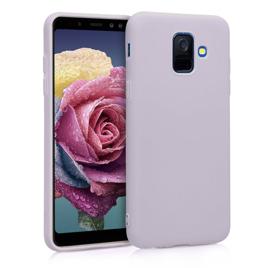 kwmobile Handyhülle für Samsung Galaxy A6 (2018) Hülle - Kabelloses Laden - Schutzhülle Cover
