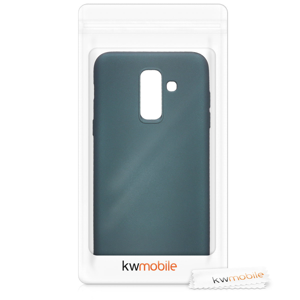 kwmobile Handyhülle für Samsung Galaxy A6+/A6 Plus (2018) Hülle - Silikon Case - Schutzhülle Cover
