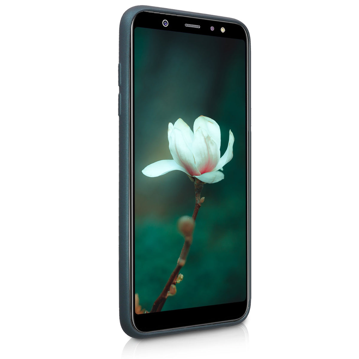 kwmobile Handyhülle für Samsung Galaxy A6+/A6 Plus (2018) Hülle - Silikon Case - Schutzhülle Cover
