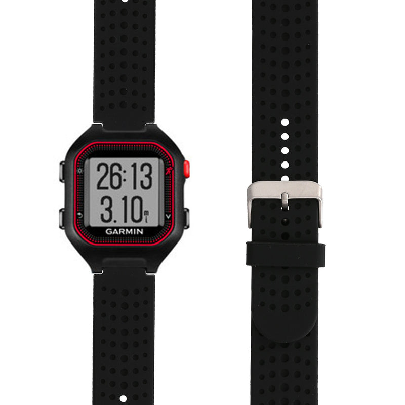 kwmobile Silikon Uhrenarmband für Garmin Forerunner 25 Armband Ersatzarmband für Fitnesstracker Wechselarmband