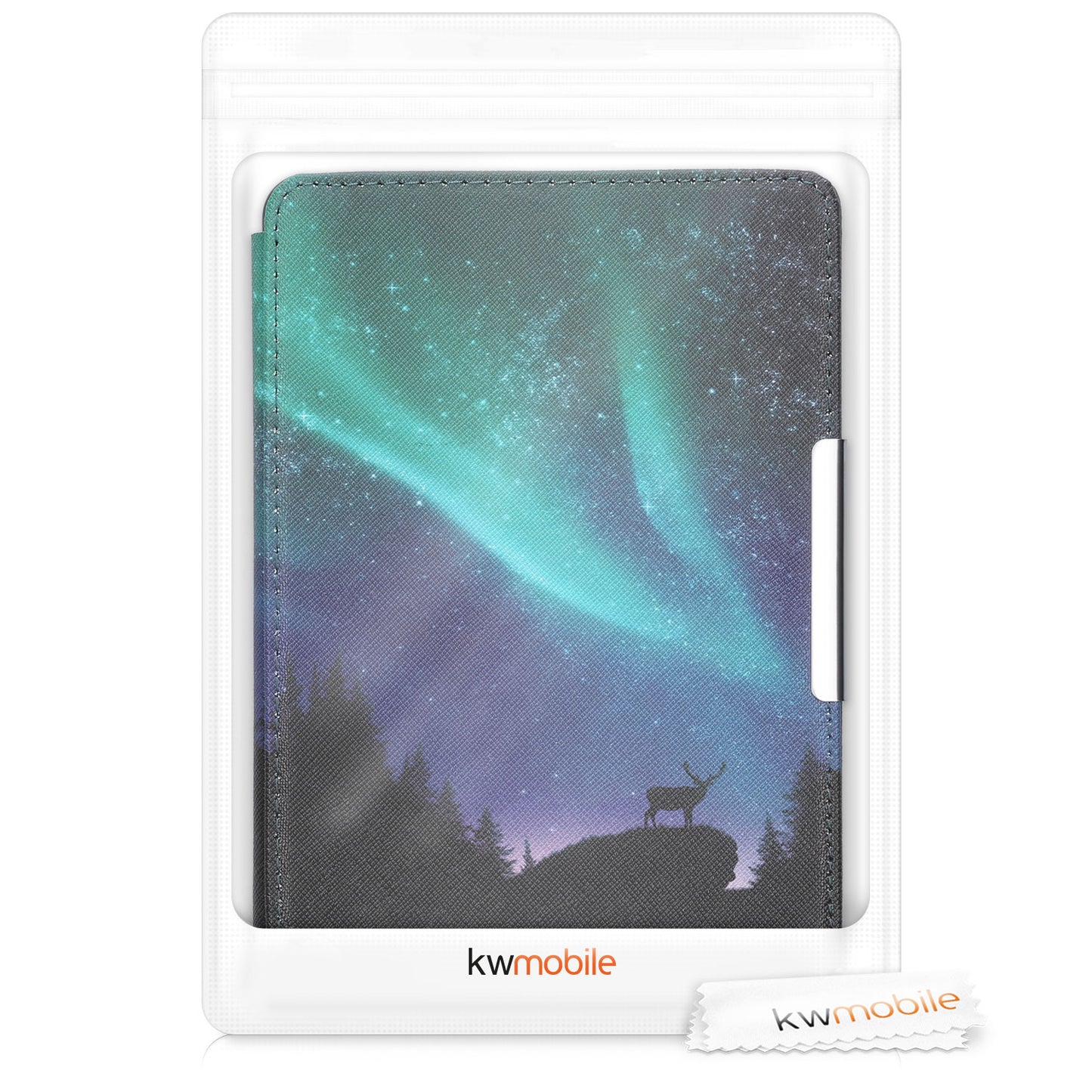 kwmobile Schutzhülle für Amazon Kindle Paperwhite Hülle - eReader Flip Case mit Auto Sleep Funktion