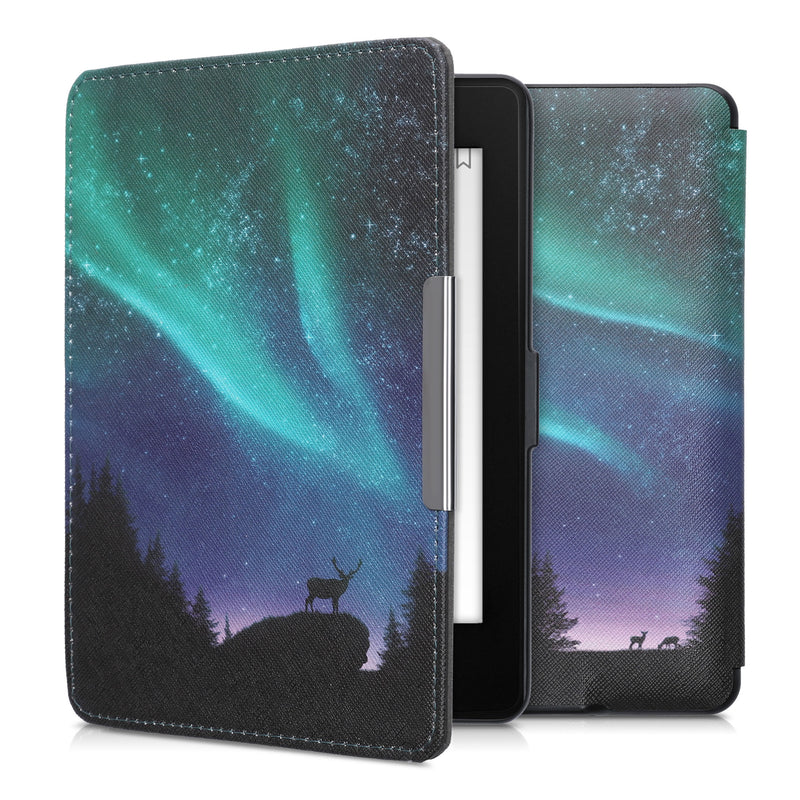 kwmobile Schutzhülle für Amazon Kindle Paperwhite Hülle - eReader Flip Case mit Auto Sleep Funktion