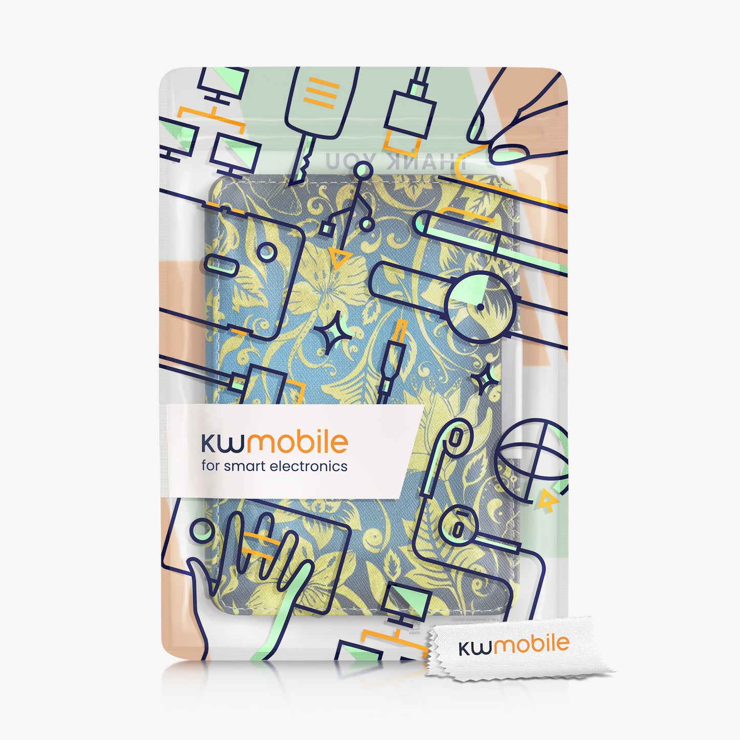 kwmobile Schutzhülle für Amazon Kindle Paperwhite Hülle - eReader Flip Case mit Auto Sleep Funktion