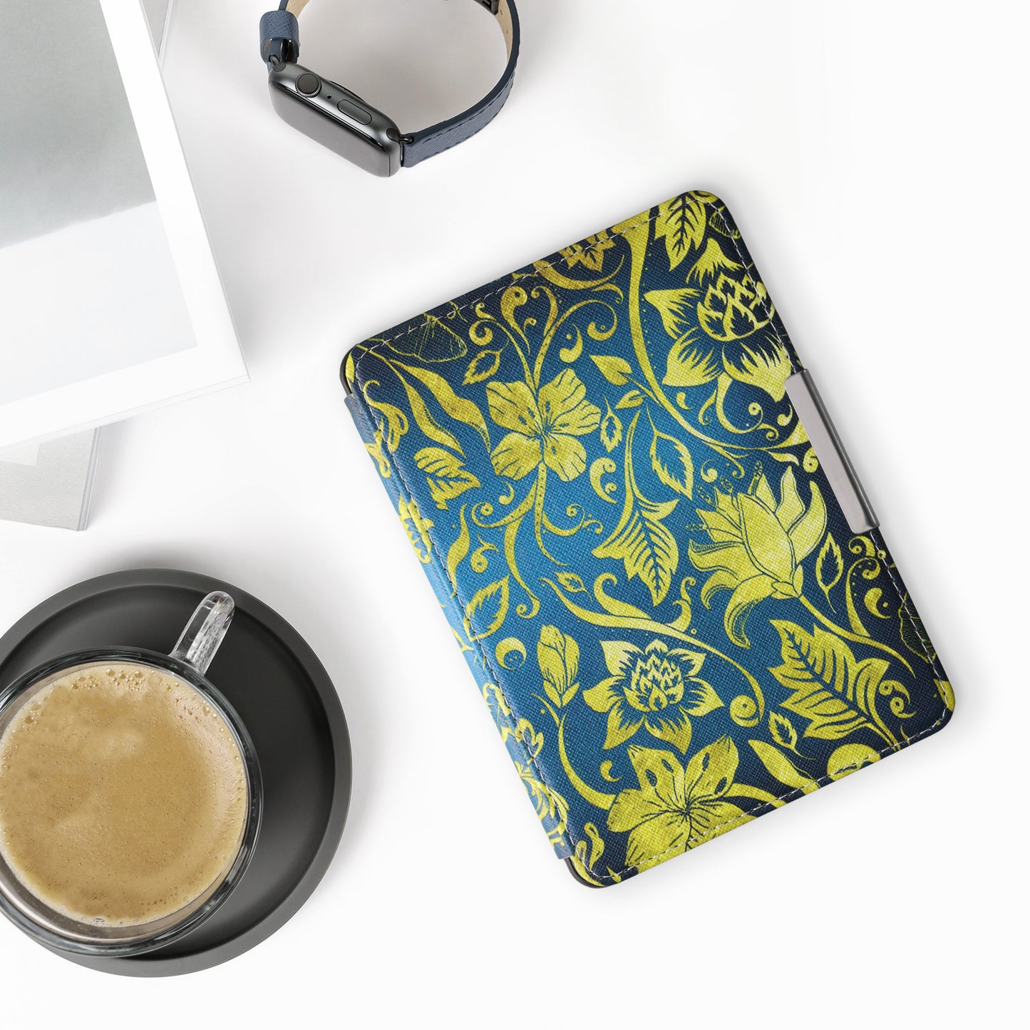 kwmobile Schutzhülle für Amazon Kindle Paperwhite Hülle - eReader Flip Case mit Auto Sleep Funktion
