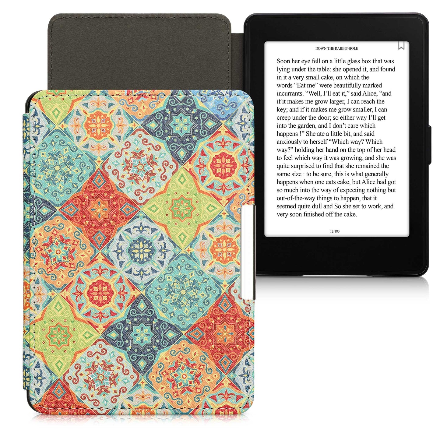 kwmobile Schutzhülle für Amazon Kindle Paperwhite Hülle - eReader Flip Case mit Auto Sleep Funktion