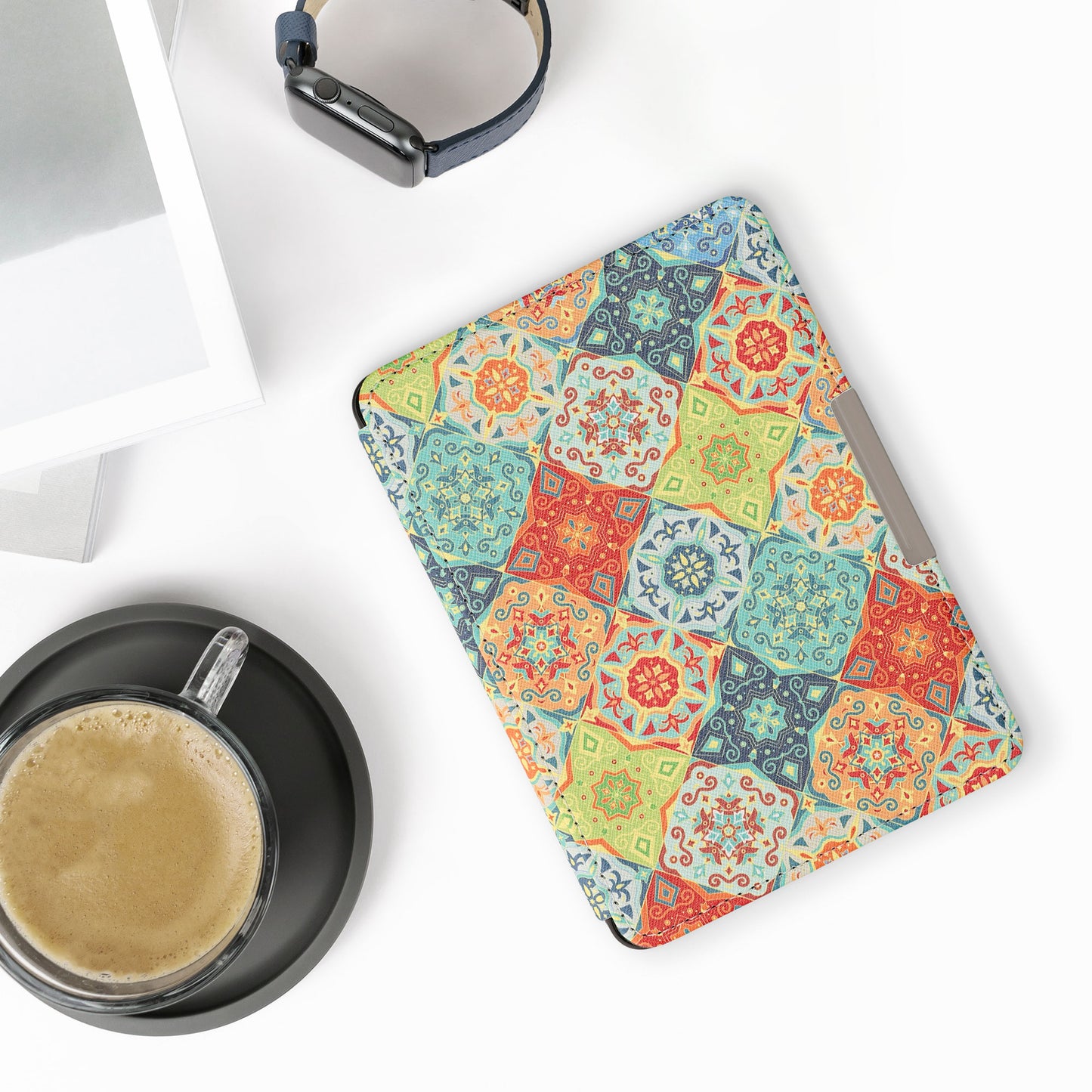 kwmobile Schutzhülle für Amazon Kindle Paperwhite Hülle - eReader Flip Case mit Auto Sleep Funktion