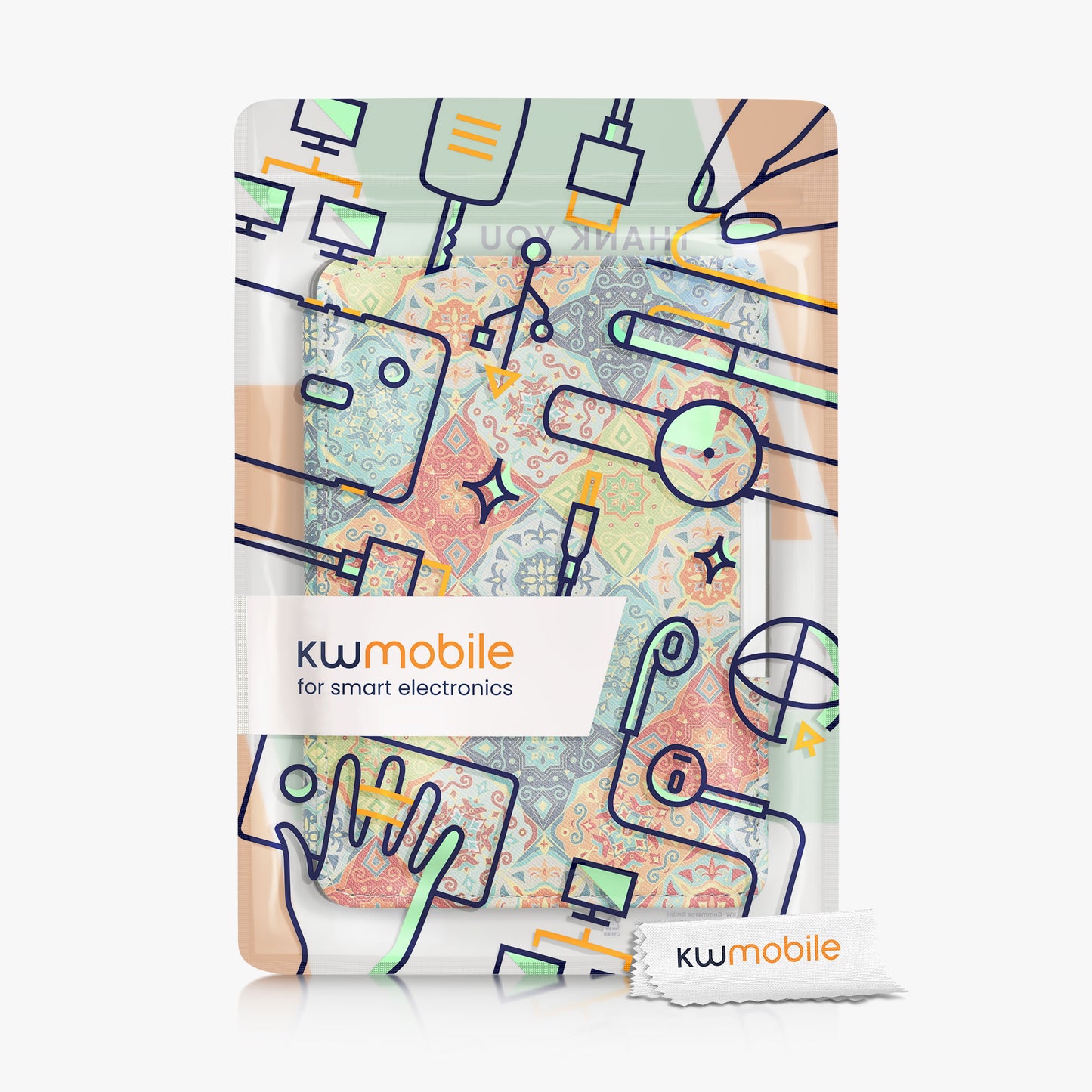 kwmobile Schutzhülle für Amazon Kindle Paperwhite Hülle - eReader Flip Case mit Auto Sleep Funktion