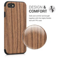Apple iPhone SE (2022) / SE (2020) / 8 / 7 Backcover Holzmaserung